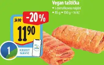 Albert Vegan taštička nabídka