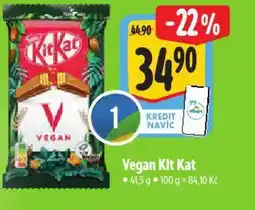 Albert Vegan Kit Kat nabídka