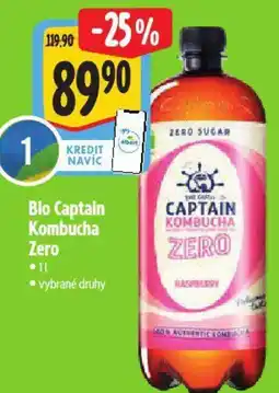 Albert Blo Captain Kombucha Zero nabídka