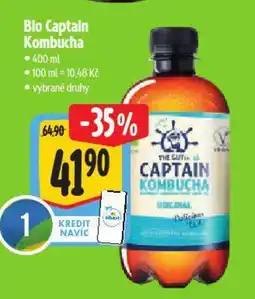 Albert Bio Captain Kombucha nabídka