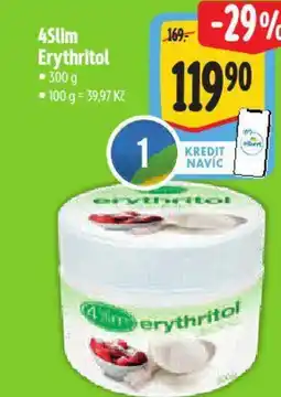 Albert 4Slim Erythritol nabídka