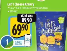 Albert Let's Cheese Krekry nabídka