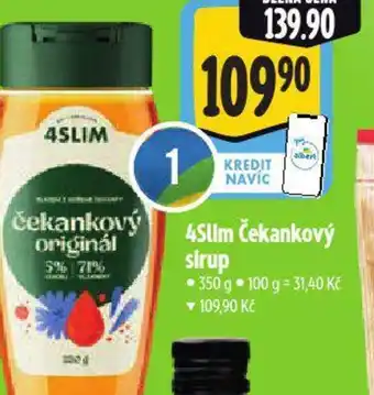 Albert 4SLIM Čekankový sirup nabídka