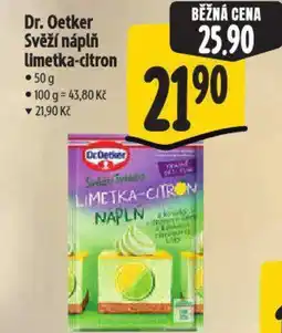 Albert Dr. Oetker Svěží náplň limetka-citron nabídka