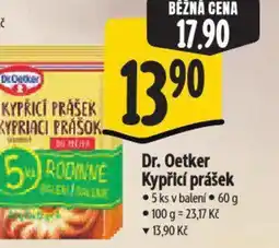 Albert Dr. Oetker Kypřicí prášek nabídka