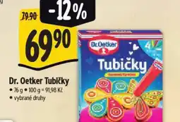 Albert Dr. Oetker Tubičky nabídka