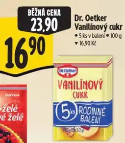 Albert Dr. Oetker Vanilinový cukr nabídka