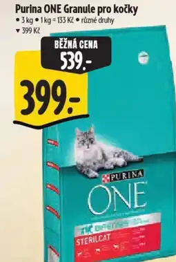 Albert Purina ONE Granule pro kočky nabídka