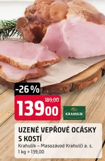 Trefa Uzené vepřové ocásky s kostí nabídka