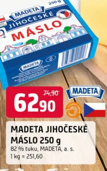 Trefa MADETA Jihočeské máslo nabídka