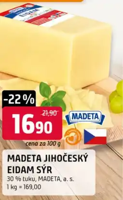 Trefa MADETA Jihočeský eidam sýr nabídka