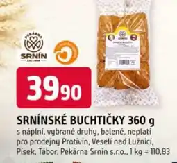 Trefa Srnínské buchtičky nabídka