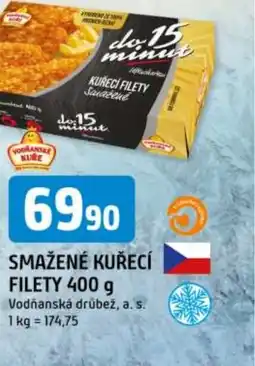 Trefa Smažené kuřecí filety nabídka