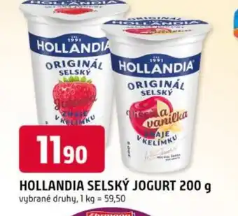 Trefa HOLLANDIA Selský jogurt nabídka