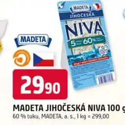 Trefa MADETA Jihočeská niva nabídka