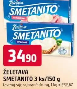 Trefa ŽELETAVA Smetanito nabídka