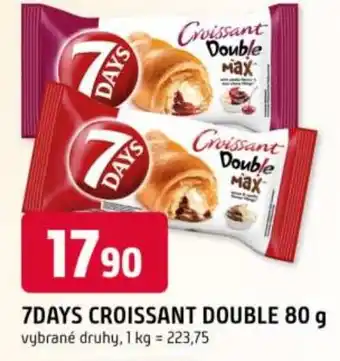 Trefa 7DAYS Croissant double nabídka