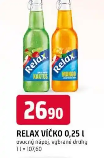 Trefa RELAX Víčko nabídka