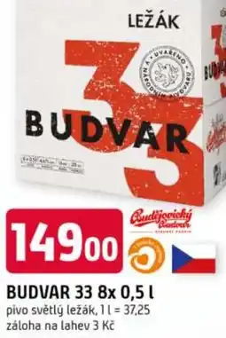 Trefa BUDVAR 33 nabídka