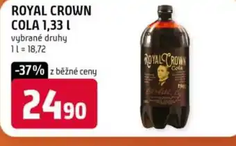 Trefa ROYAL CROWN Cola nabídka