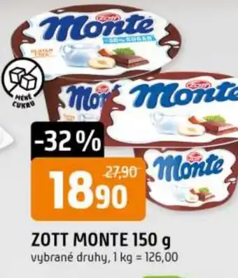 Trefa ZOTT Monte nabídka