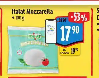 Albert Italat mozzarella nabídka