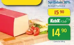 Kubík potraviny Sýr Eidam 30% nabídka