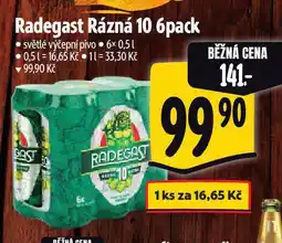 Albert Pivo radegast nabídka