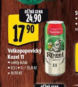 Albert Pivo velkopopovický kozel nabídka