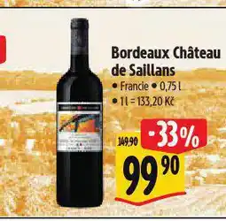 Albert Bordeaux chateau de saillans nabídka