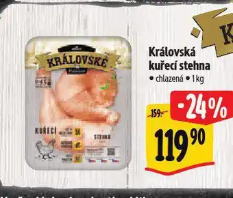 Albert Královská kuřecí stehna nabídka