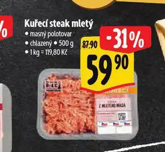 Albert Kuřecí steak mletý nabídka