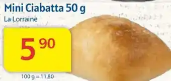 Kubík potraviny Mini Ciabatta nabídka