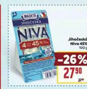 Billa Jihočeská niva 45% nabídka