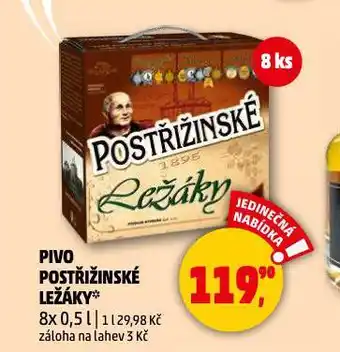 Penny Market Pivo postřižinské nabídka