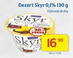 Kubík potraviny Dezert Skyr 0,1% nabídka