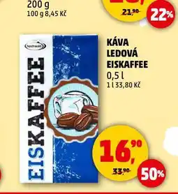 Penny Market Káva ledová eiskaffee nabídka