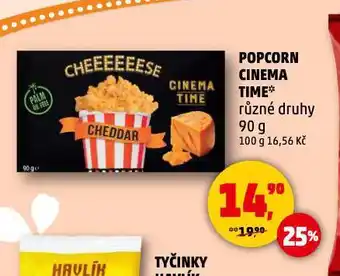 Penny Market Popcorn cinema time nabídka