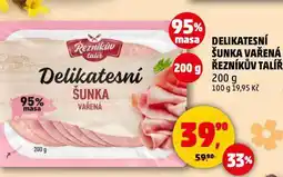 Penny Market Delikatesní šunka vařená nabídka