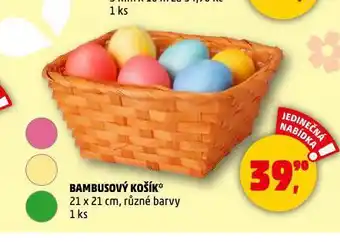 Penny Market Bambusový košík nabídka