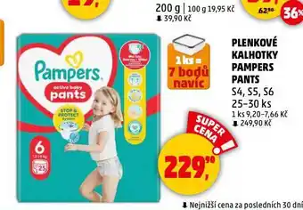 Penny Market Pampers dětské plenky nabídka