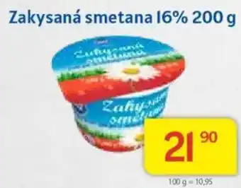 Kubík potraviny Zakysaná smetana 16% nabídka