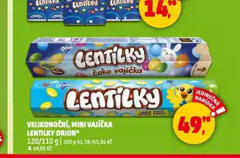 Penny Market Velikonoční lentilky nabídka