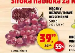 Penny Market Hrozny růžové bezsemenné nabídka