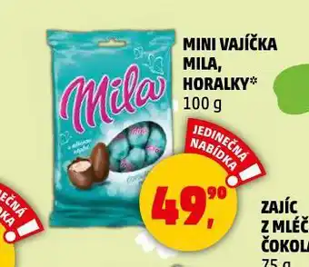 Penny Market Mila mini vajíčka nabídka