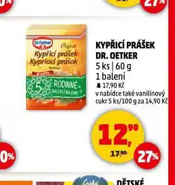 Penny Market Dr. oetker kypřicí prášek nabídka