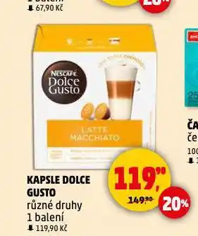 Penny Market Kávové kapsle dolce gusto nabídka