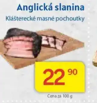 Kubík potraviny Anglická slanina nabídka