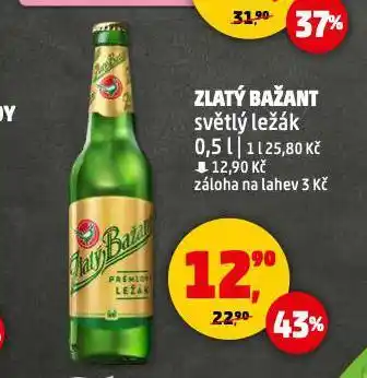 Penny Market Pivo zlatý bažant nabídka