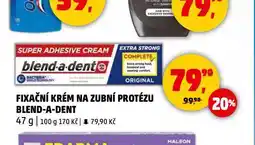 Penny Market Blend a dent fixační krém na zubní protézu nabídka